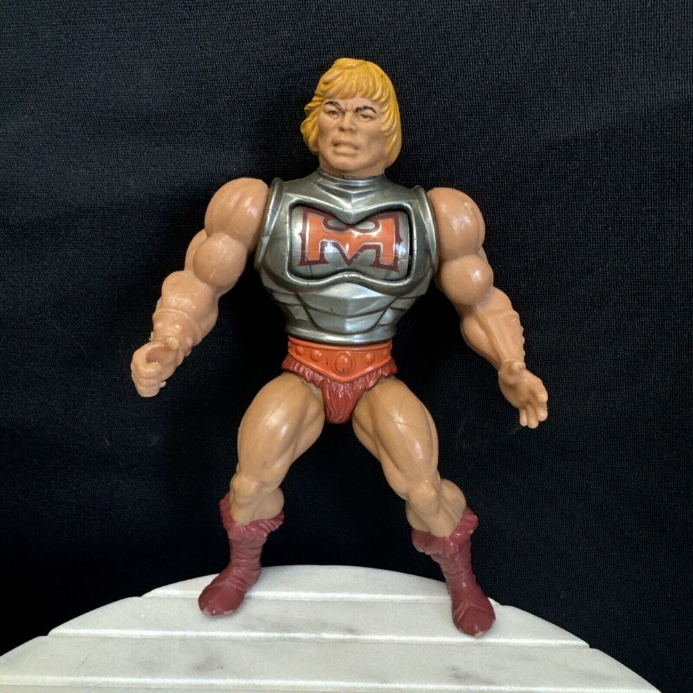 Motu He-man Masters of the Universe Vintage 1981 -1983 Taiwan Soft Head
